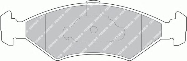 Brake Pad Set, disc brake FSL1081