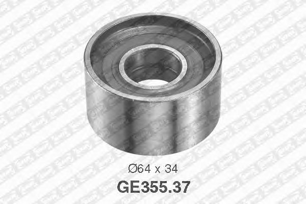 Deflection/Guide Pulley, timing belt GE355.37
