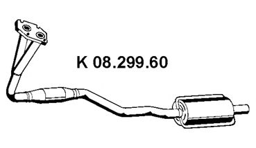 Catalytic Converter 08.299.60