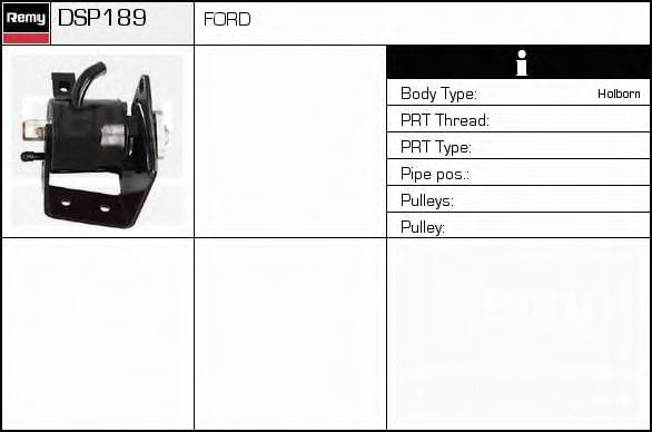 Hydraulic Pump, steering system DSP189