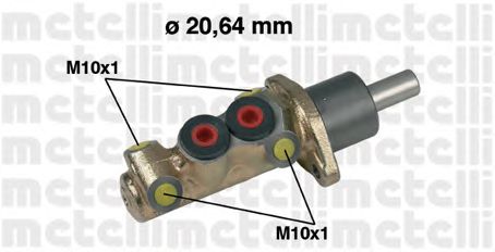 Master Cylinder, brakes 05-0193