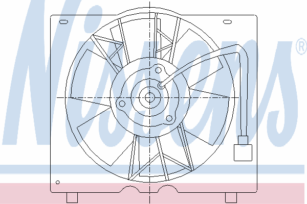 Fan, A/C condenser 85450