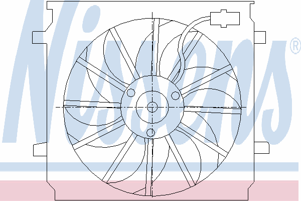 Fan, motor sogutmasi 85452