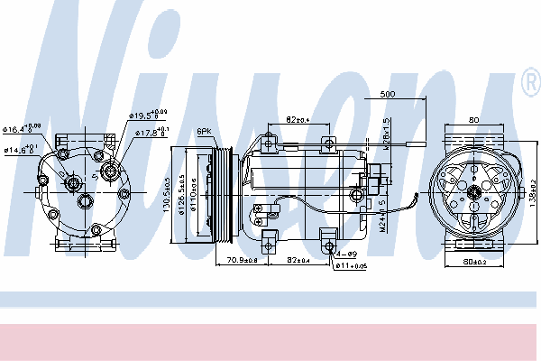 Compressor, ar condicionado 89101