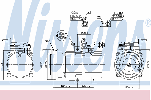 Compressor, airconditioning 89276