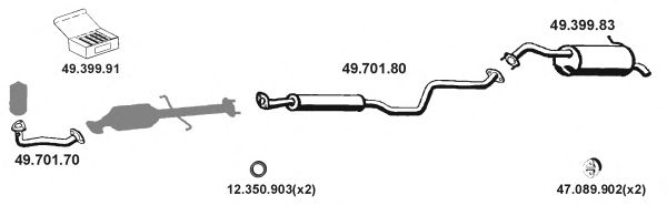 Exhaust System 492008