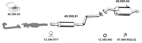 Exhaust System 492043