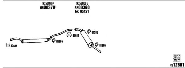 Exhaust System CI50111A