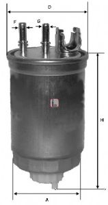 Fuel filter S 4412 NR
