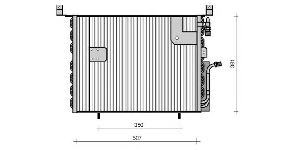 Condensator, airconditioning QCN105