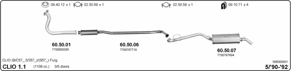 Exhaust System 566000001