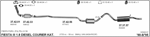 Exhaust System 525000137