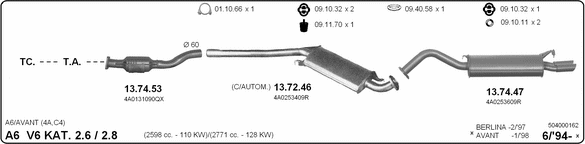 Exhaust System 504000162