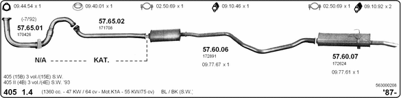 Exhaust System 563000208