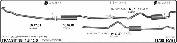 Exhaust System 525000335