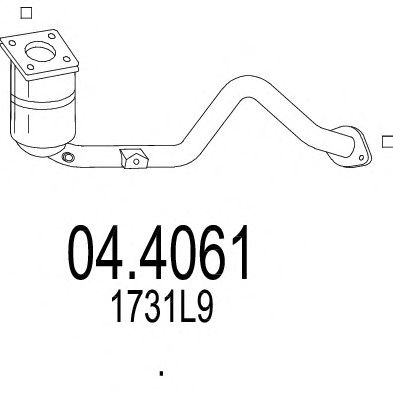 Catalytic Converter 04.4061
