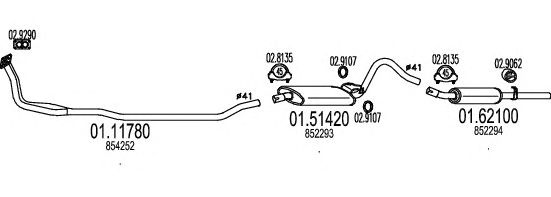 Exhaust System C250744007866