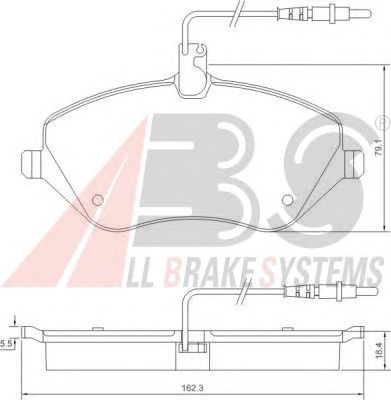 Brake Pad Set, disc brake 37431