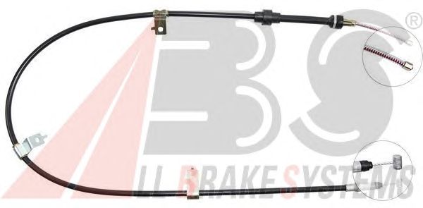 Cable, parking brake K10697
