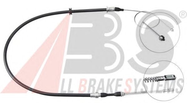 Cable, parking brake K12058