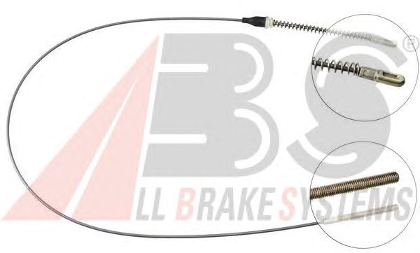 Cable, parking brake K12068