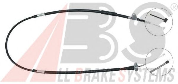Cable, parking brake K16048