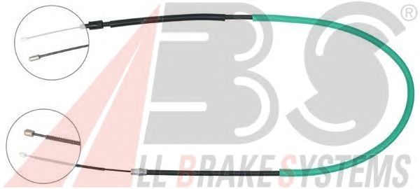 Cable, parking brake K16698
