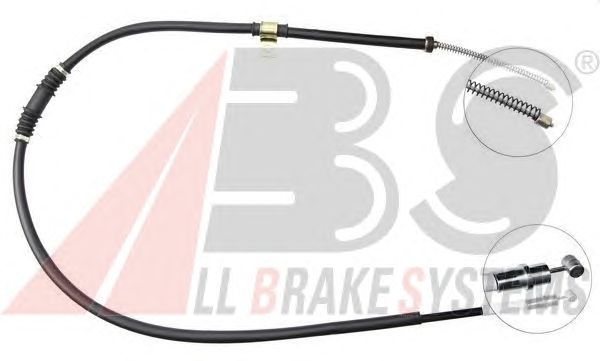 Cable, parking brake K16827