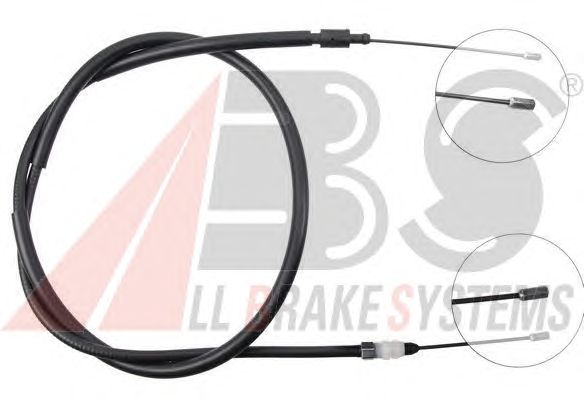 Cable, parking brake K16868