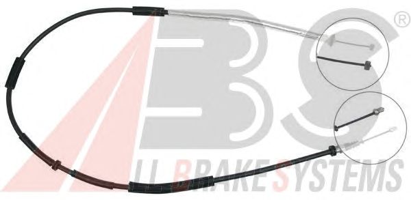 Cable, parking brake K18148