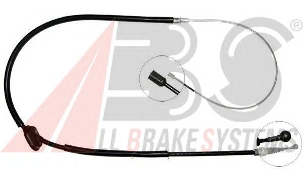 Cable, parking brake K18296