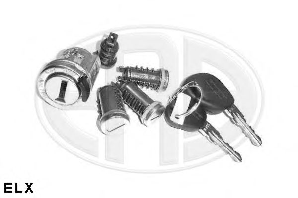 Lock Cylinder, ignition lock 660078