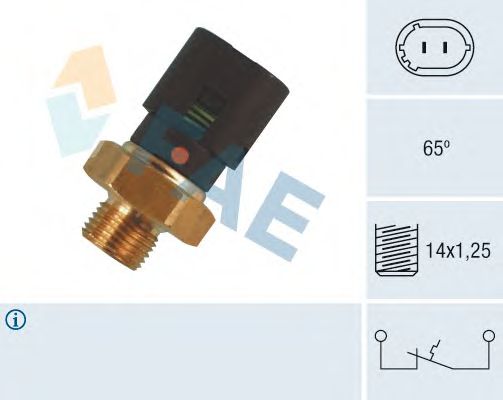 Temperature Switch, coolant warning lamp 35700