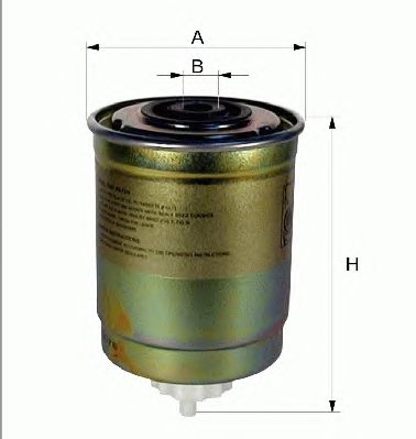Fuel filter PP848/1