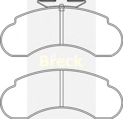 Brake Pad Set, disc brake 21573 00 706 00