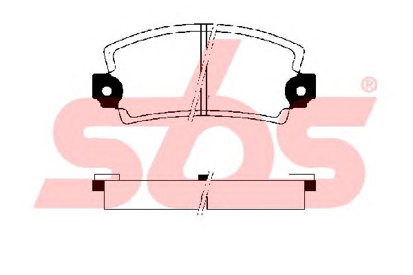 Brake Pad Set, disc brake 1501223932