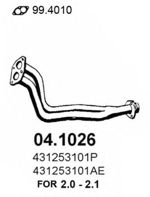 Exhaust Pipe 04.1026