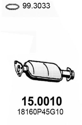 Catalytic Converter 15.0010