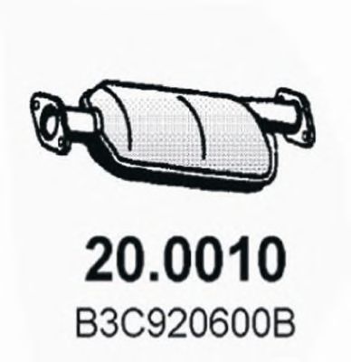 Catalytic Converter 20.0010