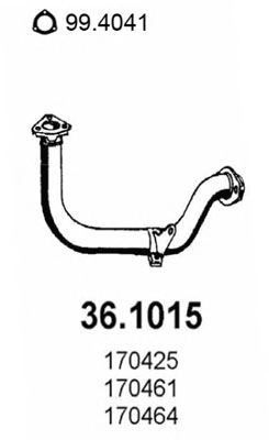 Exhaust Pipe 36.1015
