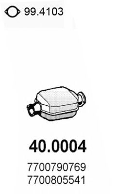 Katalysator 40.0004