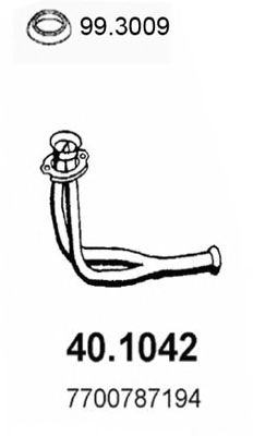Exhaust Pipe 40.1042