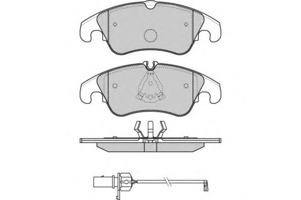 Brake Pad Set, disc brake 12-1347