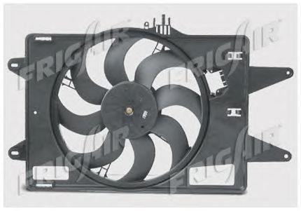 Fan, radiator 0504.1008