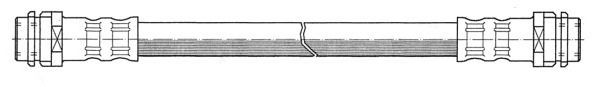 Tubo flexible de frenos 511642