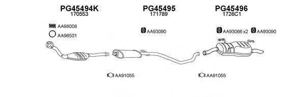 Exhaust System 450067