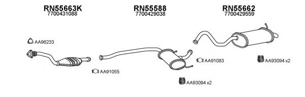 Exhaust System 550134