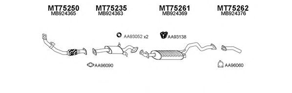 Exhaust System 750024