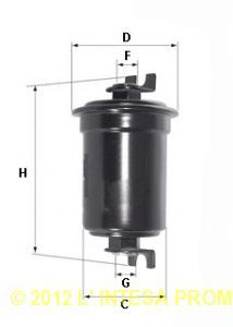 Fuel filter XB171