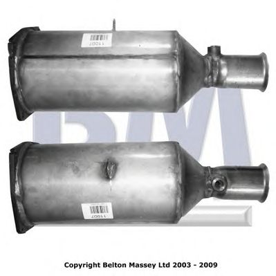 Soot/Particulate Filter, exhaust system BM11007